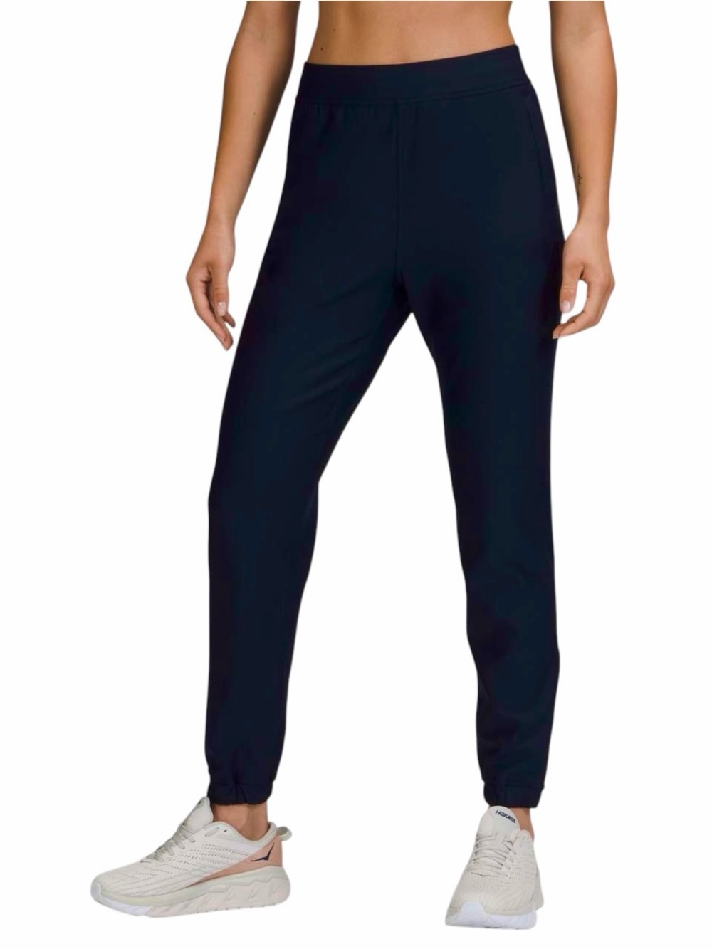 Lululemon Adapted State High-Rise Fleece Jogger Pant Navy Blue Tech Fleece Sz 14